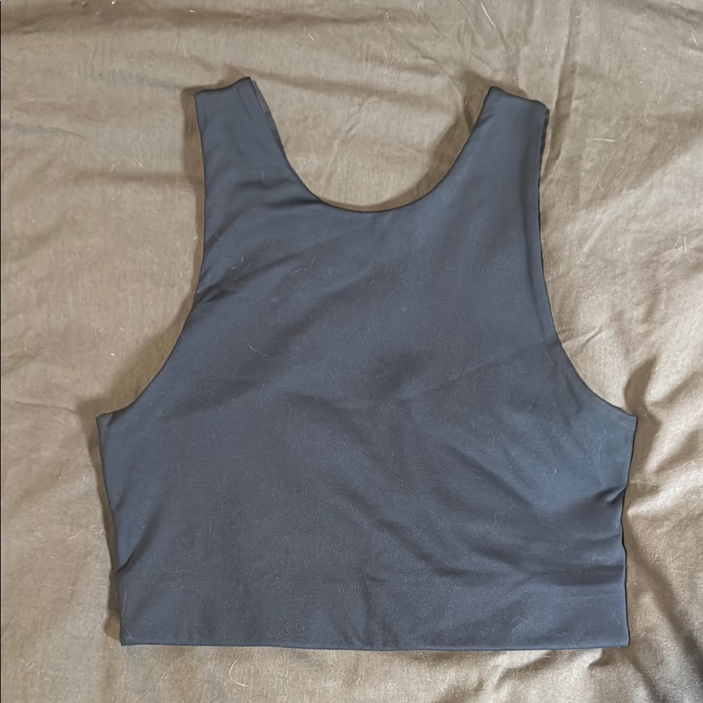 Girlfriend Collective Black Racerback Top